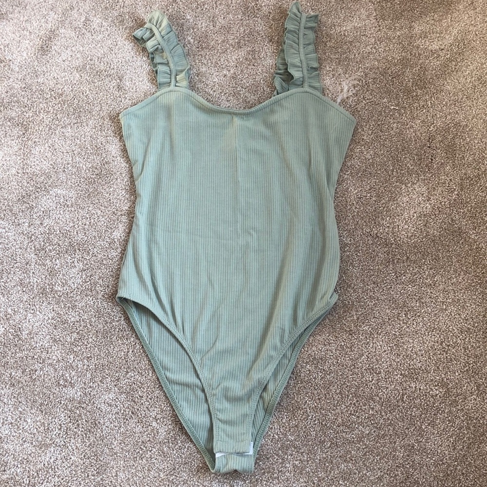 Sage Green Bodysuit
